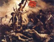 Eugene Delacroix Liberty Leading the People Germany oil painting artist